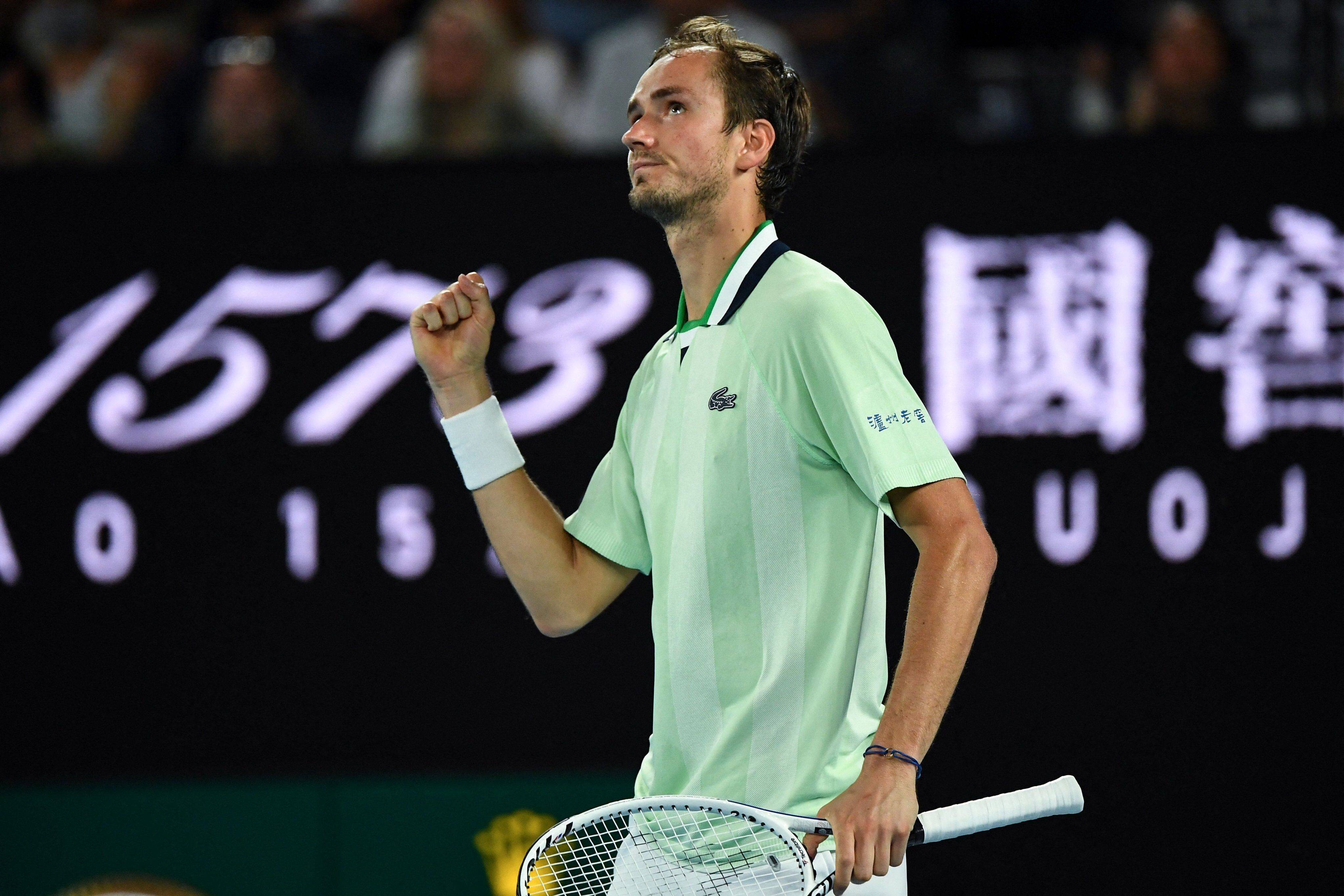 关于日本网球队血洗世界网球队，梅德韦杰夫高光表现的信息